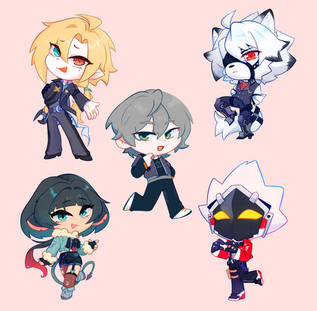Llaveros|stickers ZZZ 2025