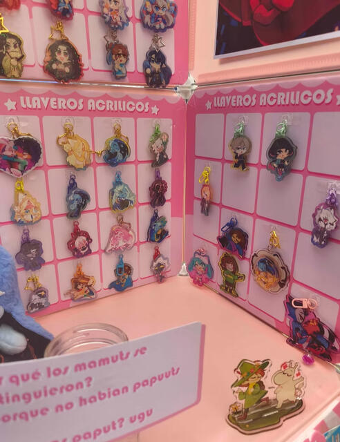 Llaveros acrilicos